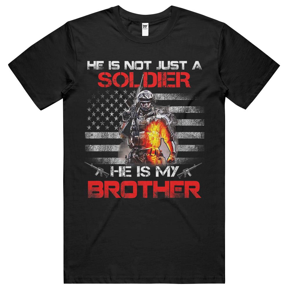 My Brother Is A Soldier Proud Army Sister T Shirts