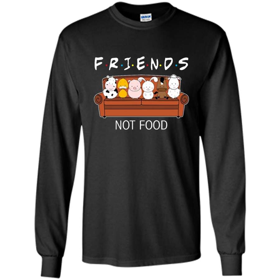 Animal Are Friends Not Food – Gildan Long Sleeve Shirt