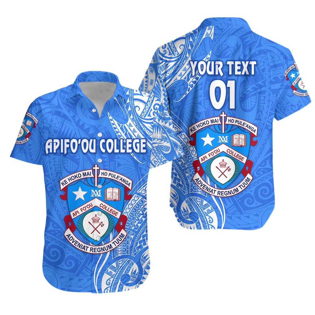 (Custom Personalised) Tonga Apifo’Ou College Hawaiian Shirt Simple Vibes, Custom Text And Number Lt8