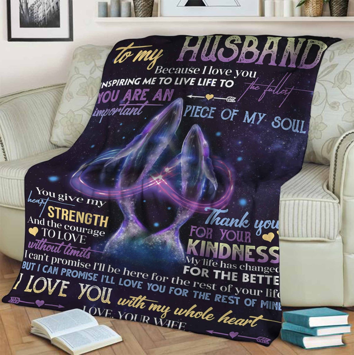 To My Husband You Are An Important Piece Of My Soul Fleece Blanket Gift For Family,Birthday,Couple,Husband,For Him Gift Home Decor Bedding Couch Sofa Soft And Comfy