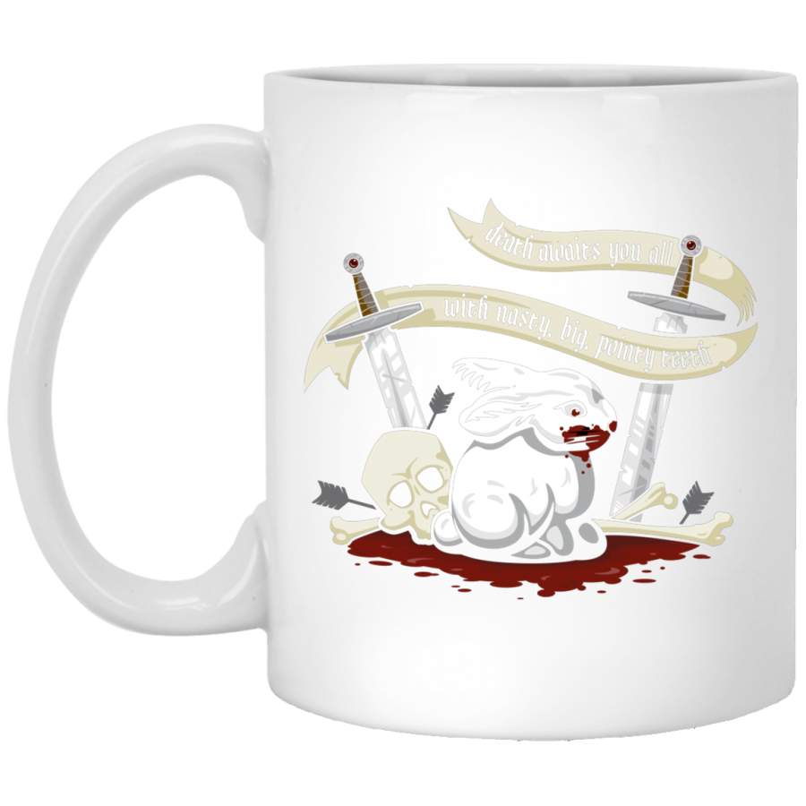 Rabbit of Caerbannog Mug 11 oz. White Mug