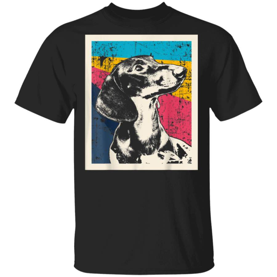 Vintage Dachshund Men Women Kids Gift TShirt