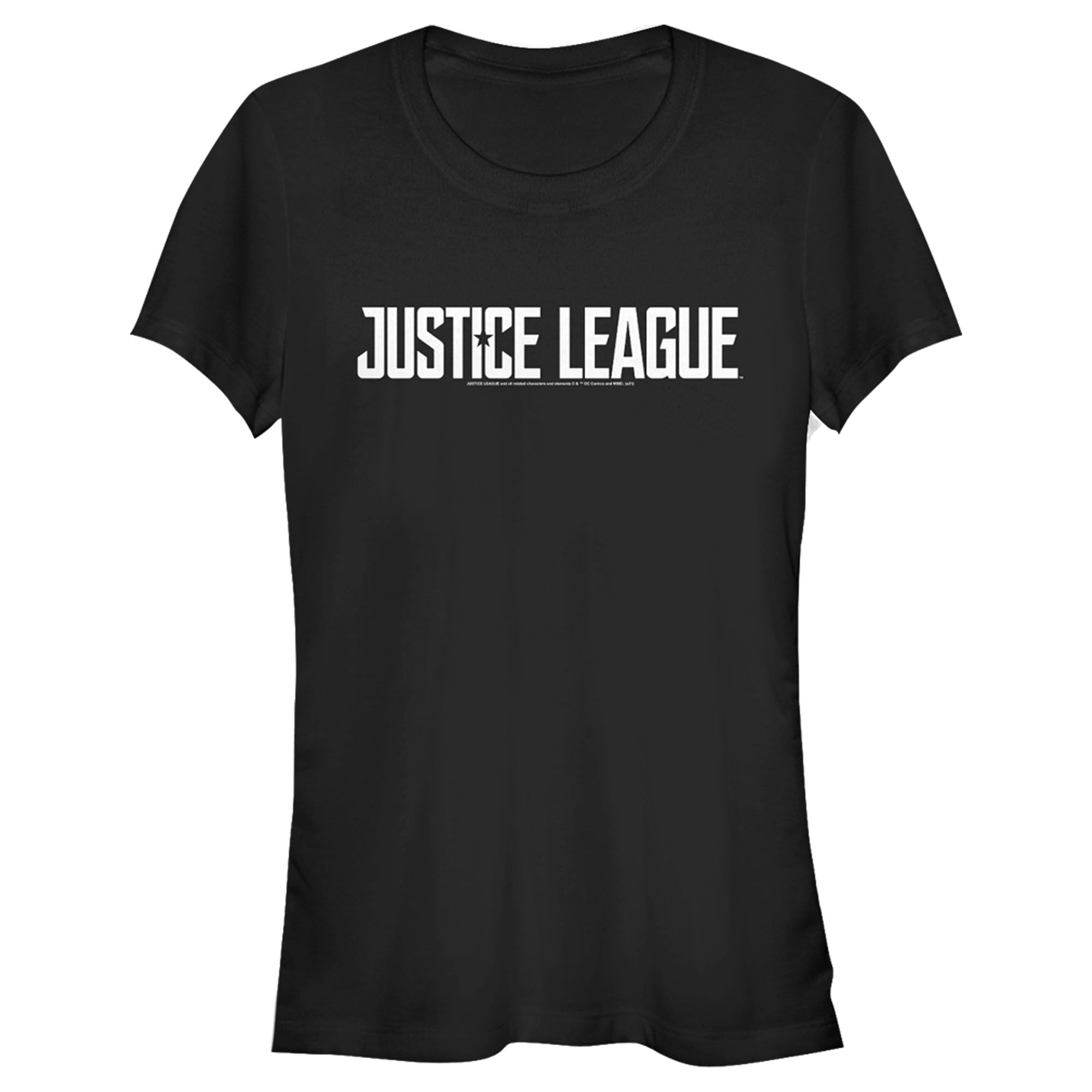 Zack Snyder Justice League Junior’S Solid Logo  T-Shirt