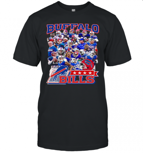 The Buffalo Bills Team Football Players 2021 Unisex Jersey Tee