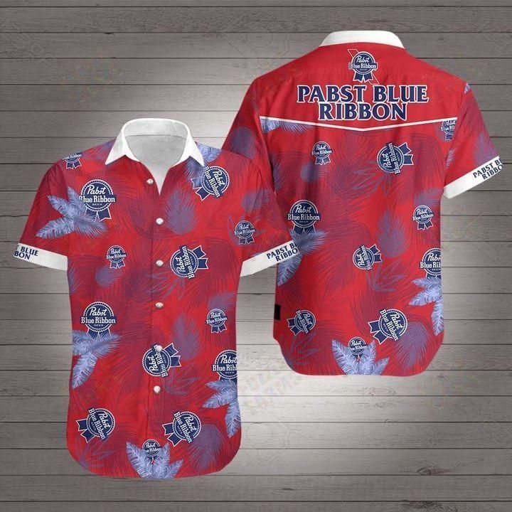 Pabst Blue Ribbon Beer Hawaii Shirt Ha93061