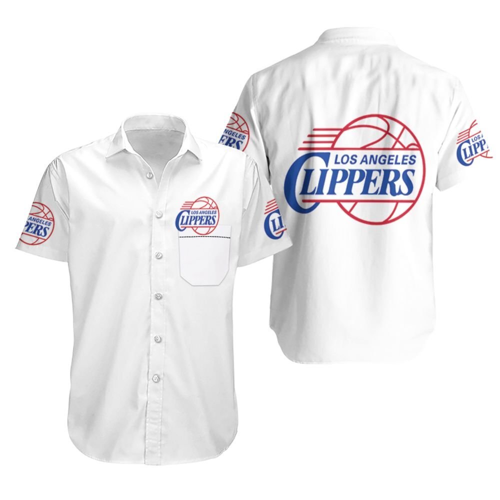 Los Angeles Clippers Basketball Classic Mascot Logo Gift For Fans White Hawaii Shirt Ha98803