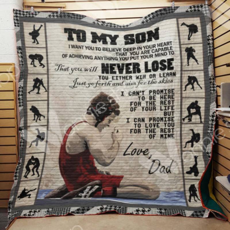 Wrestling Dad M1901 85O41 Blanket