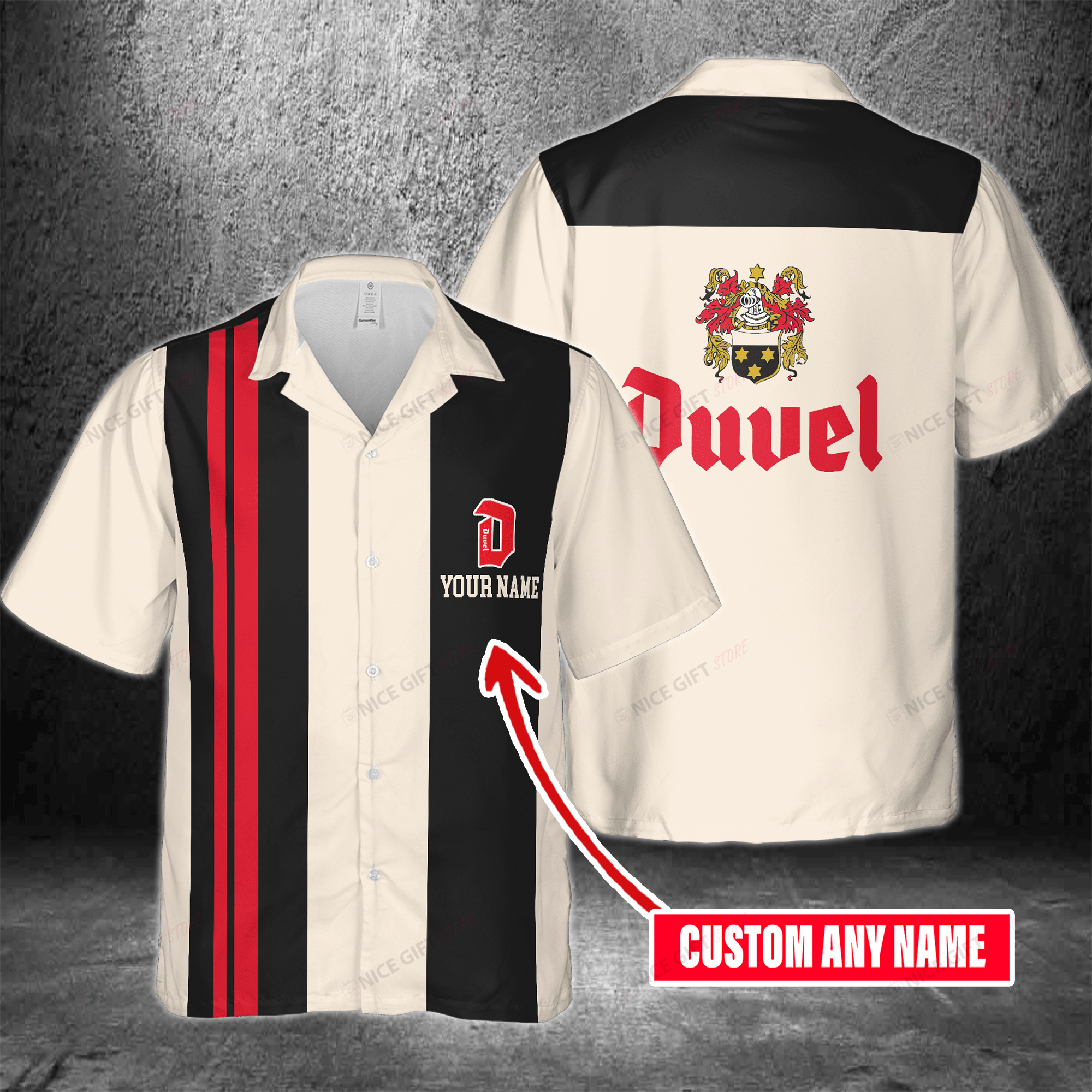 Duvel Custom Name Hawaiian Shirt 3Hs-W5S3