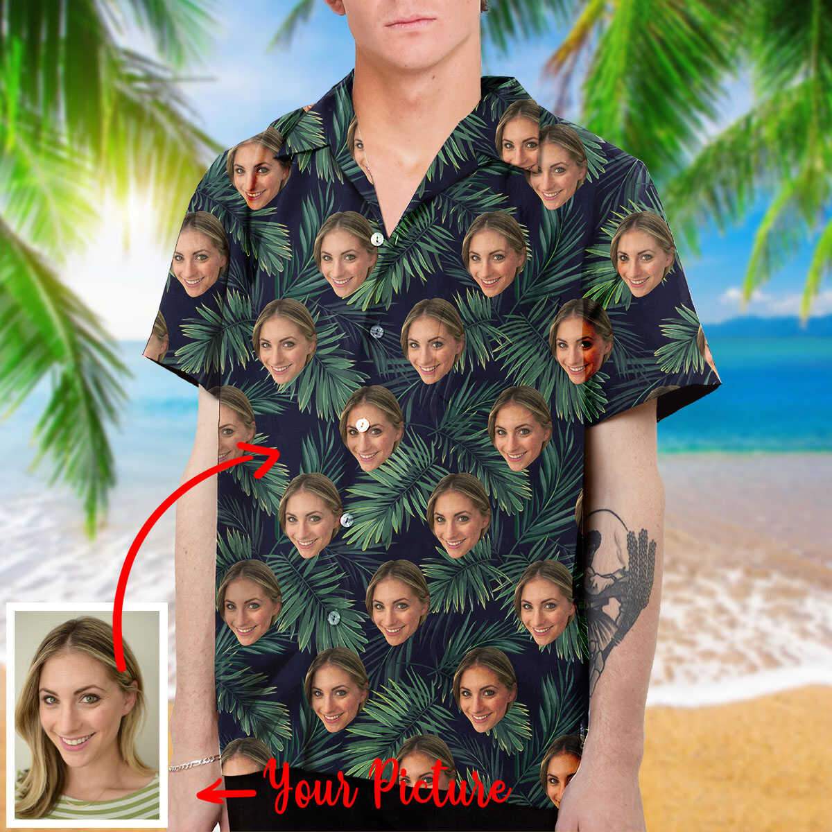 Personalized Human Hawaii Shirt And Beach Short Ha16487