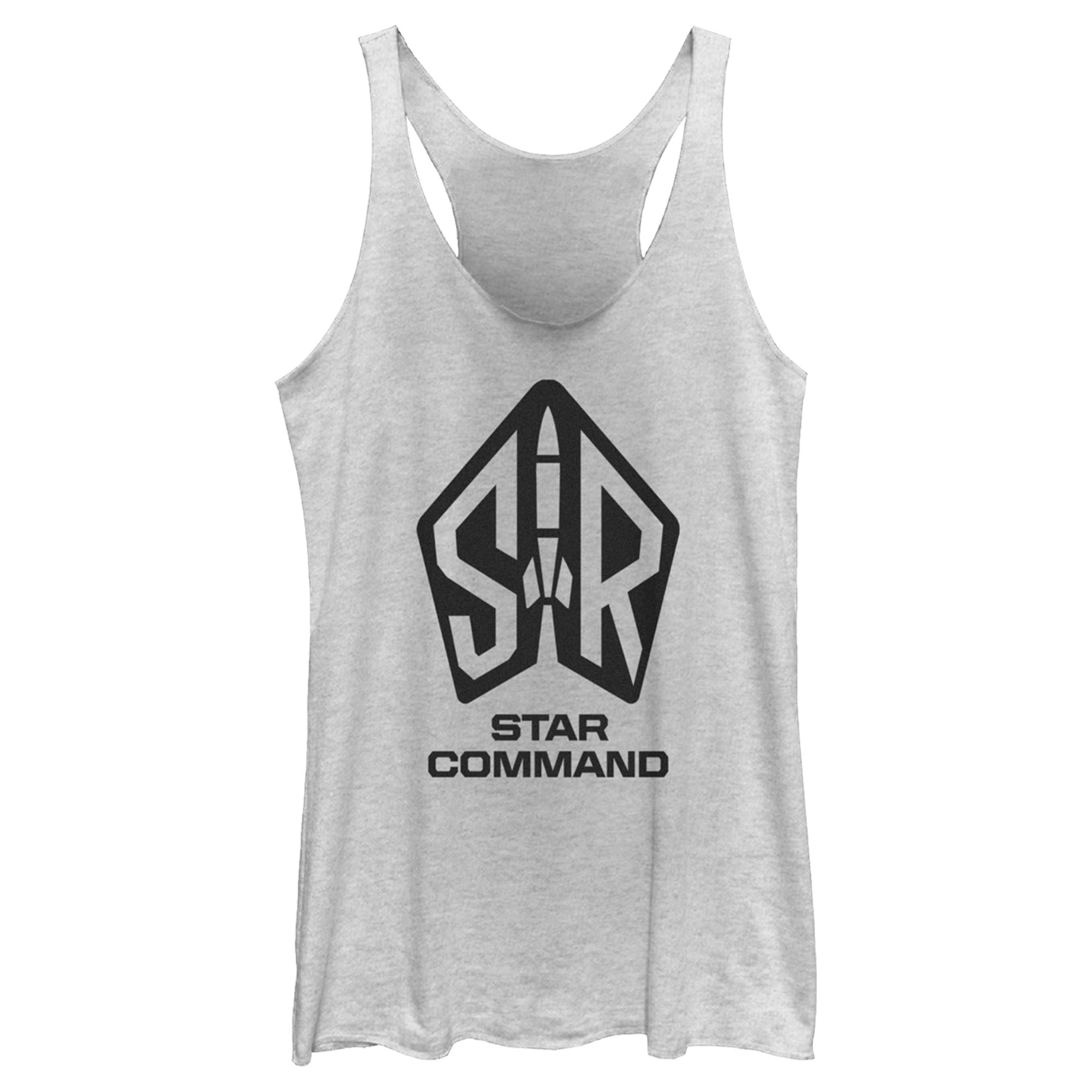 Women’S Lightyear Star Command Large Logo Racerback Tank Top