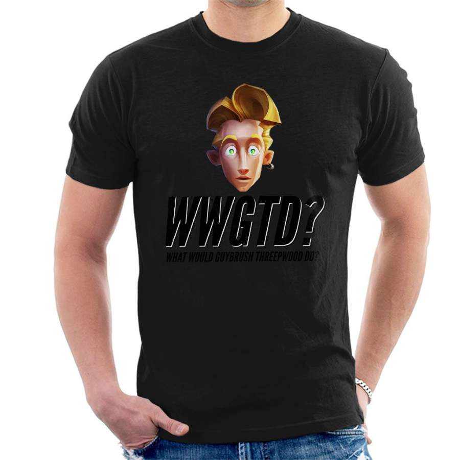 Monkey Island What Would Guy Threepwood Do Men’s T-Shirt