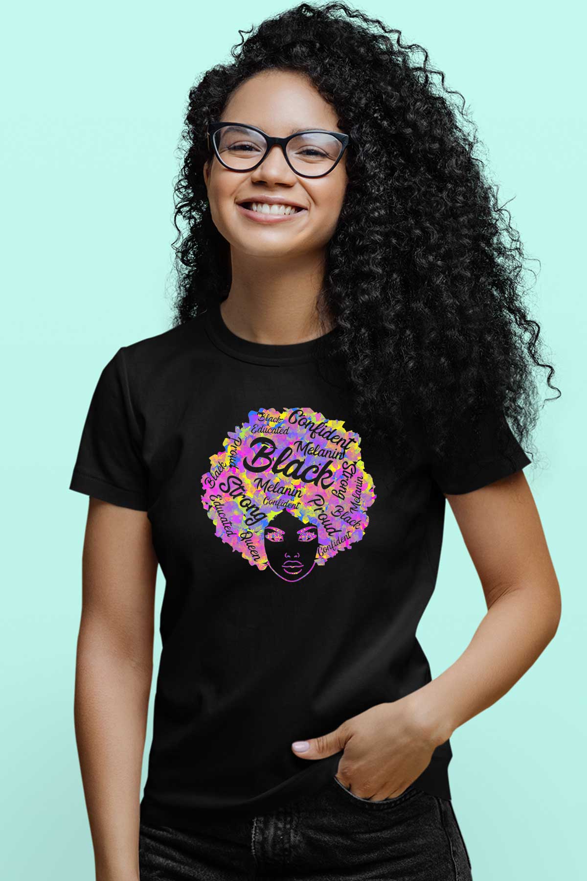 All The Black Women Are Naturally Strong Black Queen For Woman T-Shirt