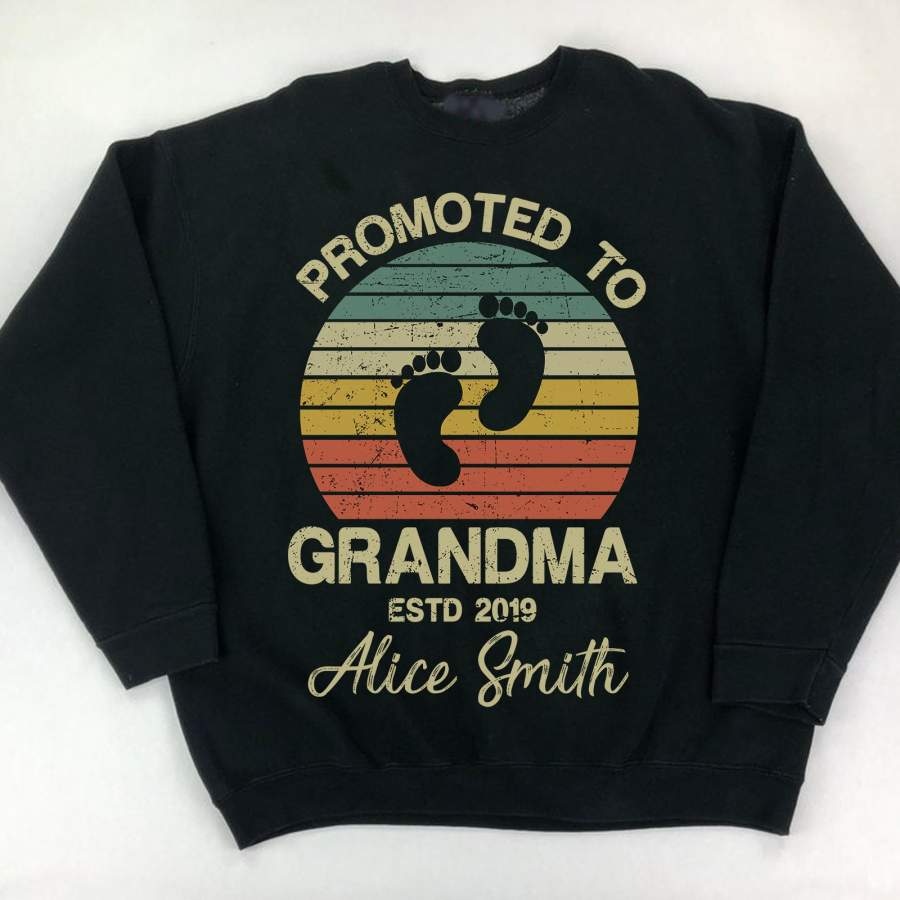 Personalized Promoted To Family Shirts