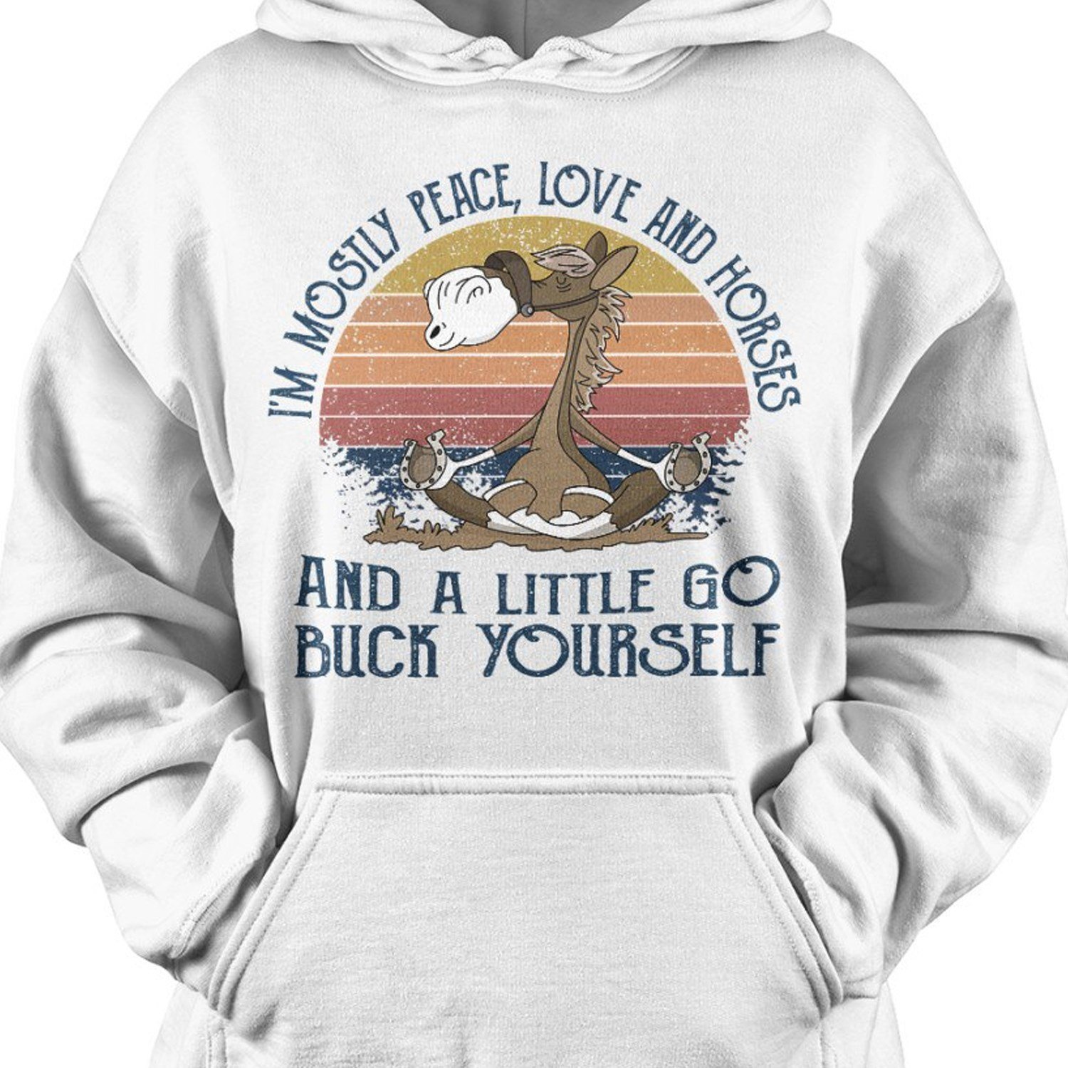 Peace Love And Horses Shirts Hoodies