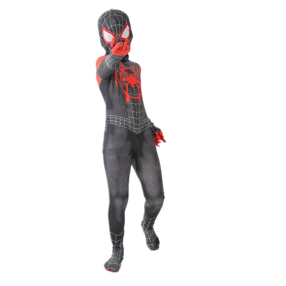 Spider-Man Costume Full Collection Set Kids Halloween Spider-Man Christmas Party Birthday GiftSpider-Man Cosplay alx