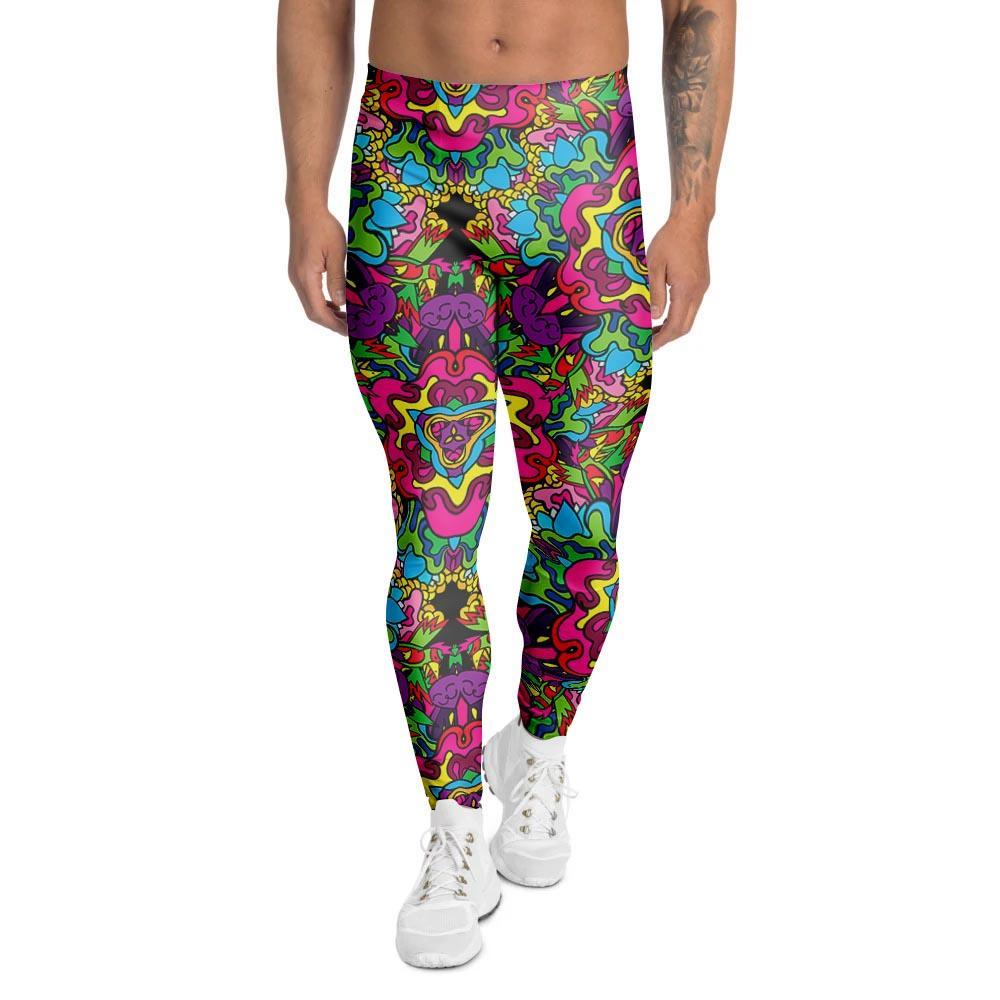 Animal Hippie Psychedelic Men’S Leggings