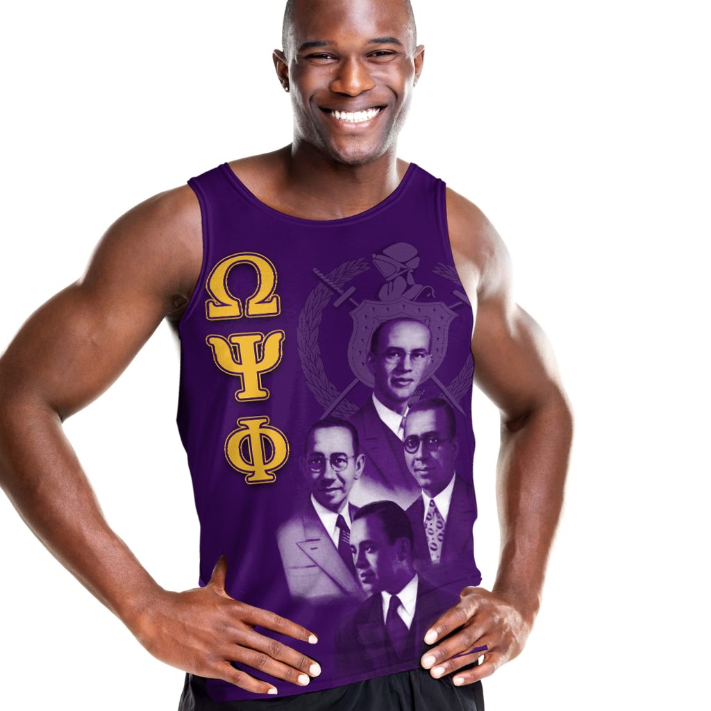 Omega Psi Phi Men’S Tank Top The Founders Lt6