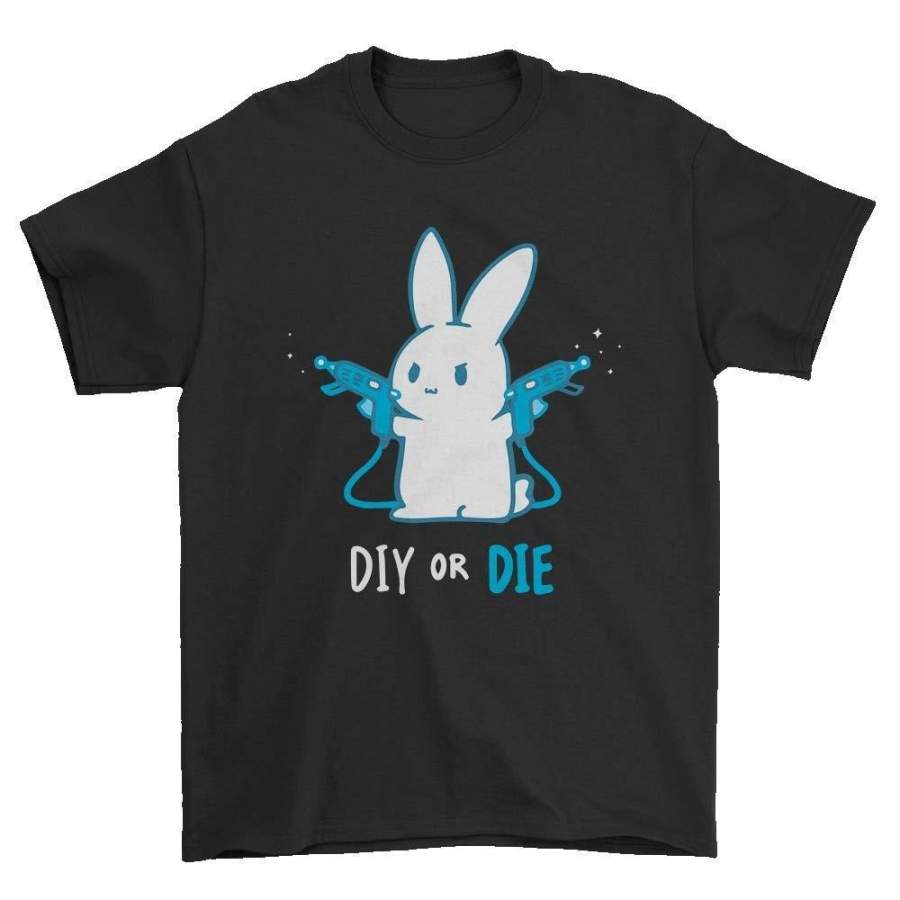 Summer T-Shirts Die Rabbit Cute Funny Short Sleeve T-Shirt