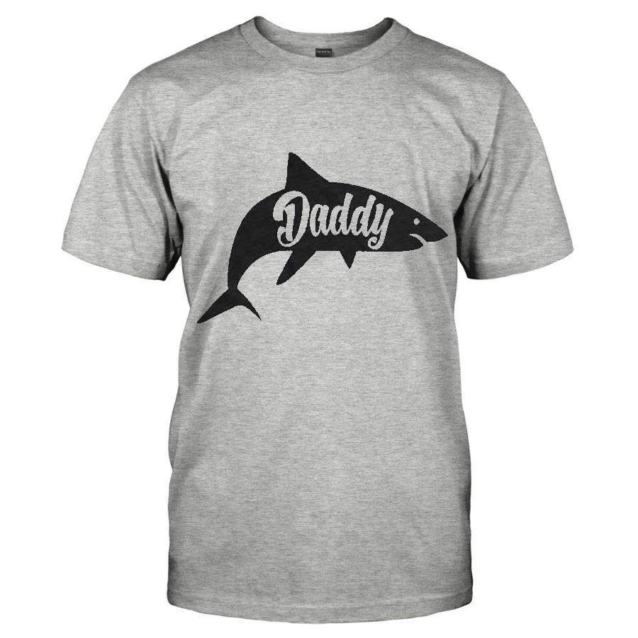 Daddy shark doo doo doo funny Men’s t-shirt