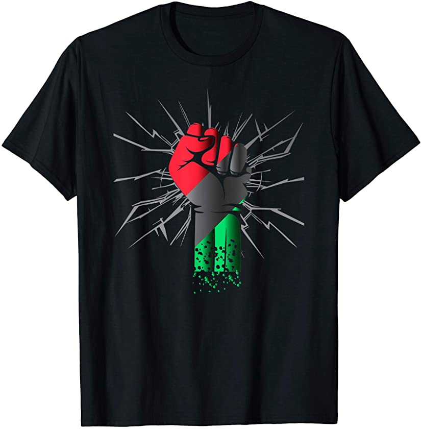 Black History Month Apparel BLM Pro Black Power Fist T-Shirt