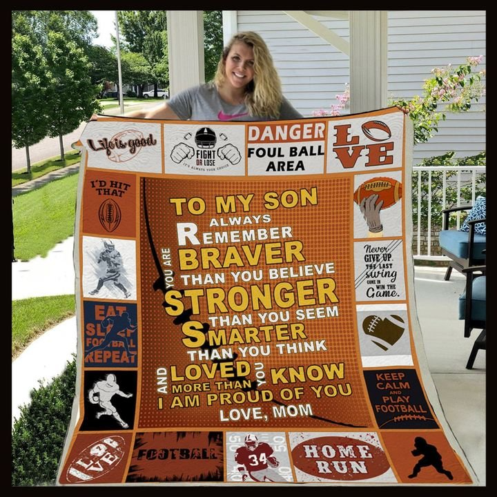 American Football Quilt Ciqsx Sherpa Blanket