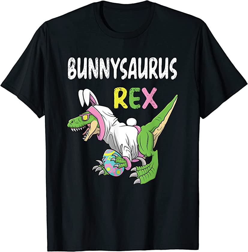 Bunnysaurus Rex Dinosaur Bunny Costume Easter T-Shirt