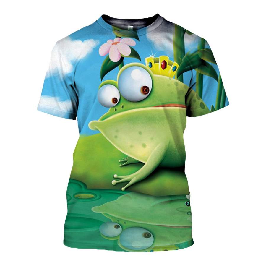 3D All Over Printed Frog T Shirt Hoodie 71201913