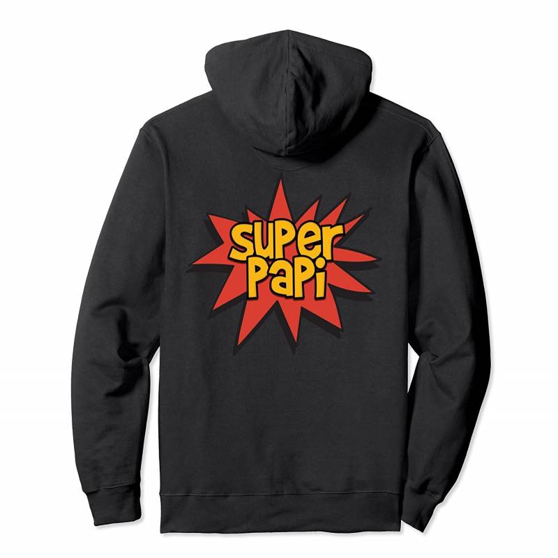 Super Papi Comic Book Superhero Latino Dad Graphic Pullover Hoodie, T-Shirt, Sweatshirt