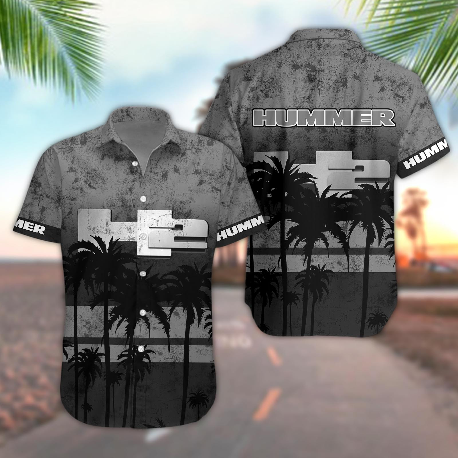 H2 Hummer Aloha Shirt
