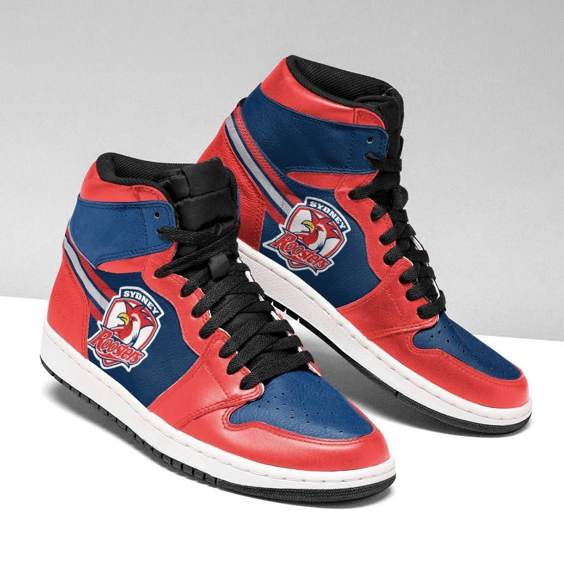 Sydney Roosters NRL Air Jordan Sneakers Team Custom Design Shoes Sport Eachstep Gift For Fans