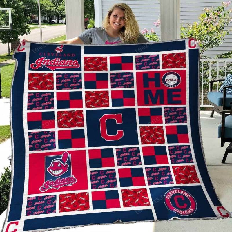 Cleveland Indians 1 Blanket TH1607 Quilt