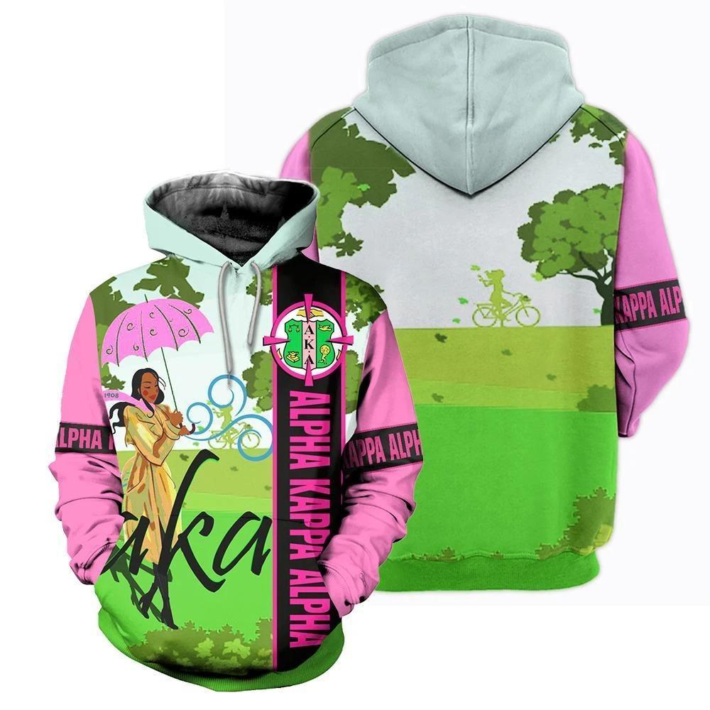 Greek Life Hoodie – The Beautiful Girl Alpha Kappa Alpha Pullover