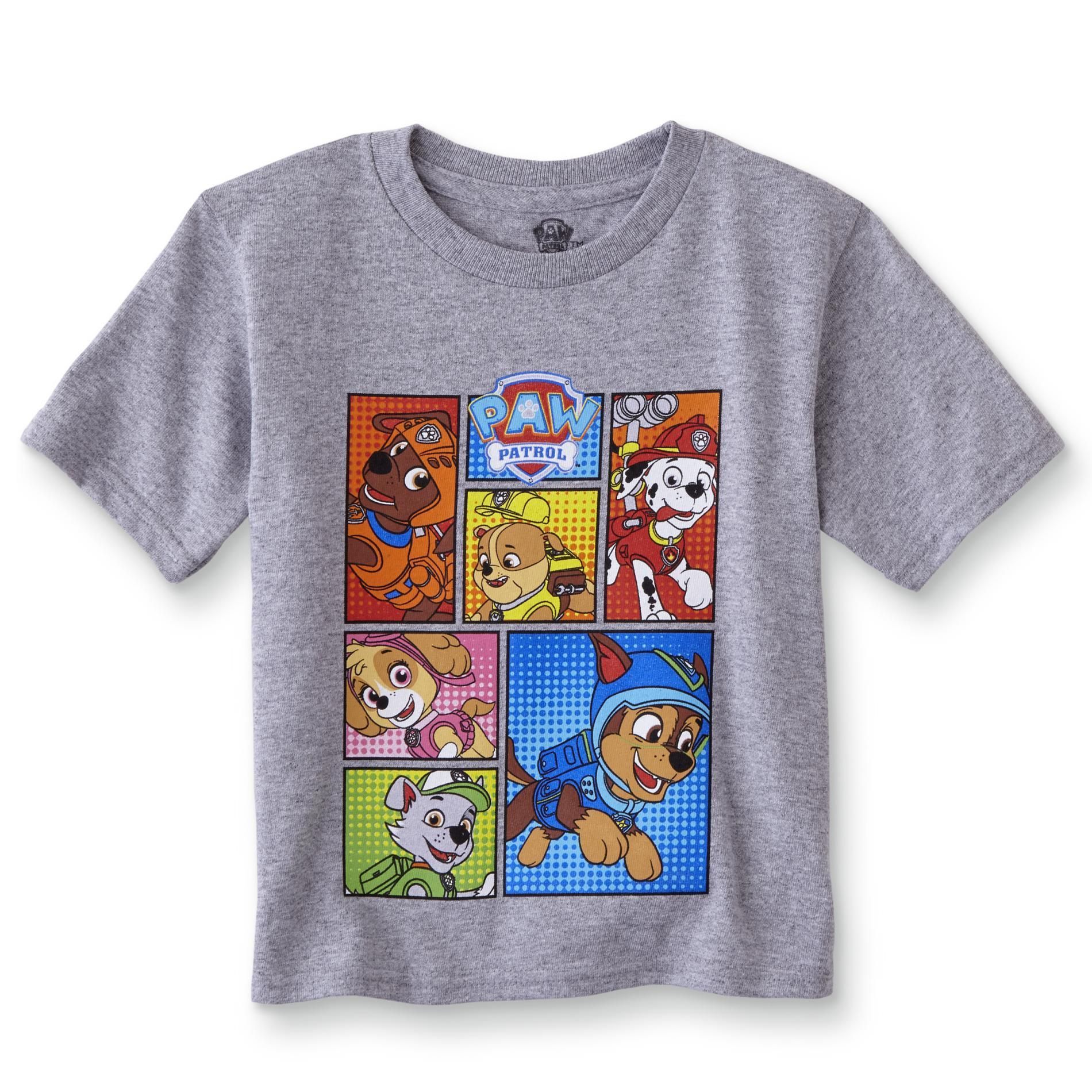 Graphic Shirt Paw Patrol 3T 4T 2T 5T Grey Shirt