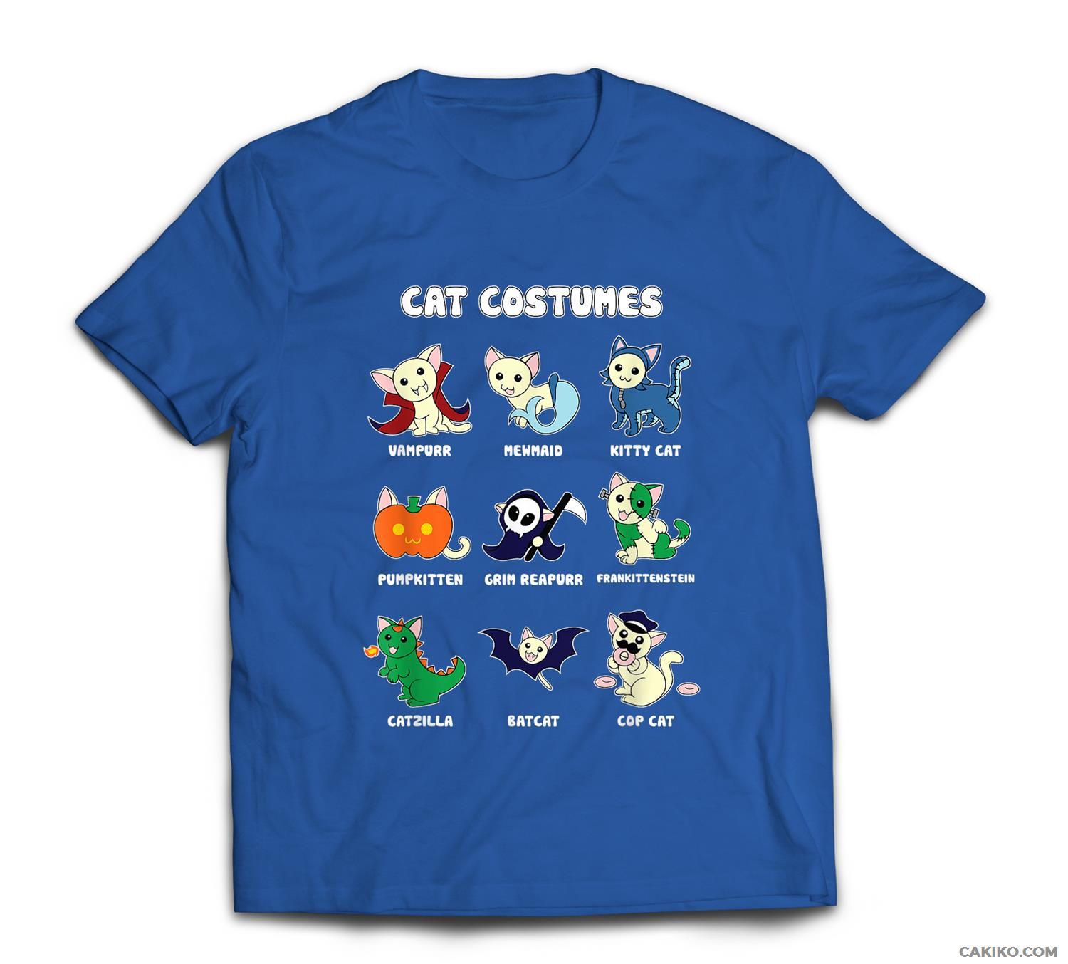 Cat Halloween Costumes Funny Kitten Cat Lover T-Shirt