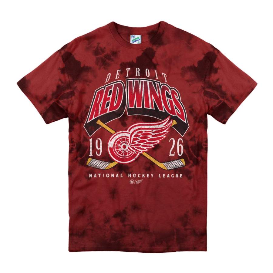 Detroit Red Wings Power Play ’47 Vintage Tubular T-Shirt 3D All Over Print