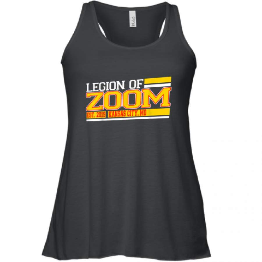 Legion of Zoom Shirt Kansas City fans Racerback Tank