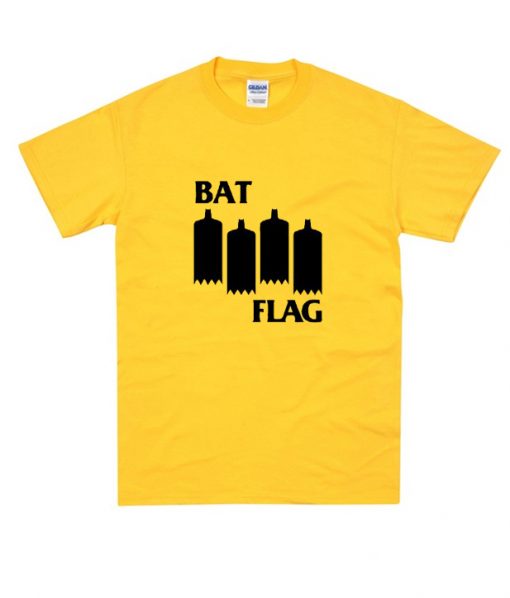 Bat Flag Black RS T Shirt