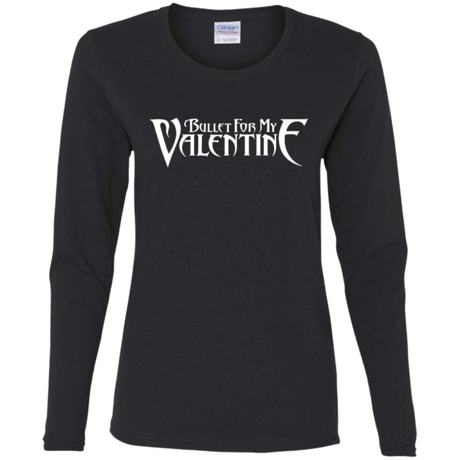 AGR Bullet for My Valentine1 Ladies’ Cotton LS T-Shirt