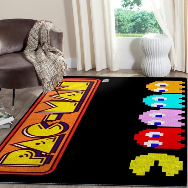 Pacman Area Rug Video Game GFD 10114