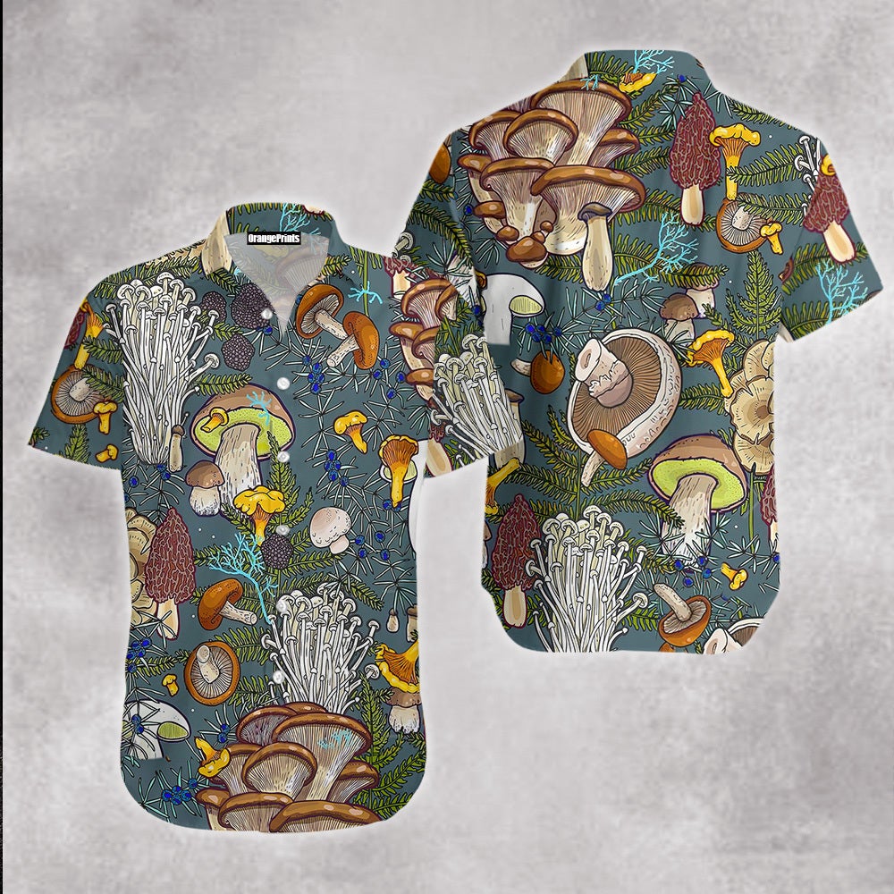 Mushroom Hawaii Shirt For Men Women Adult Ha55310