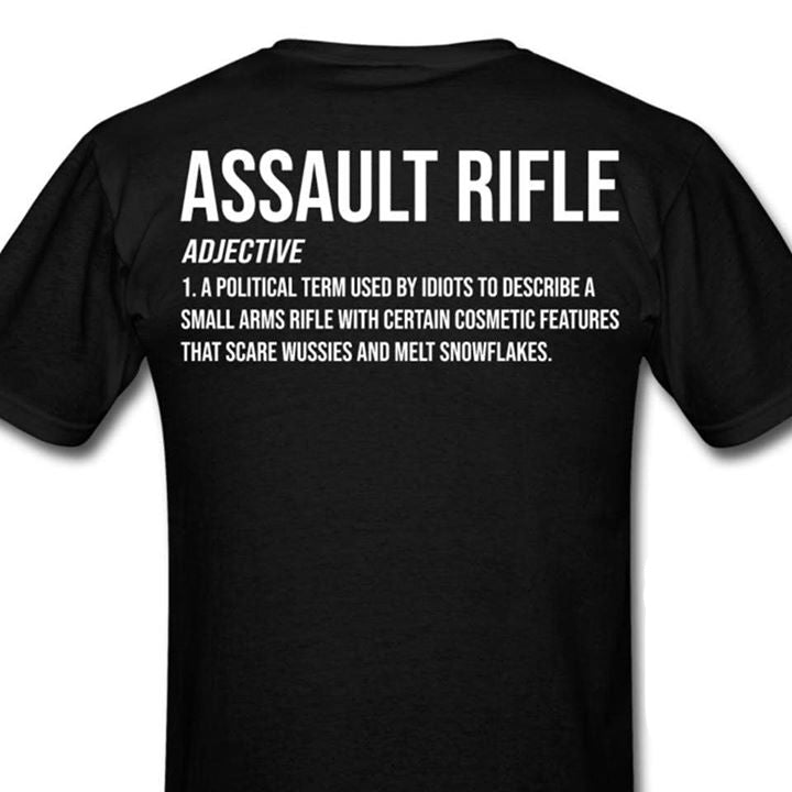 Assault Rifle Definition  Shirt