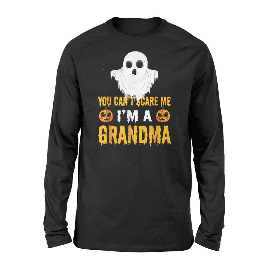 You Can’t Scare Me I’m A Grandma Halloween T Shirt – Standard Long Sleeve