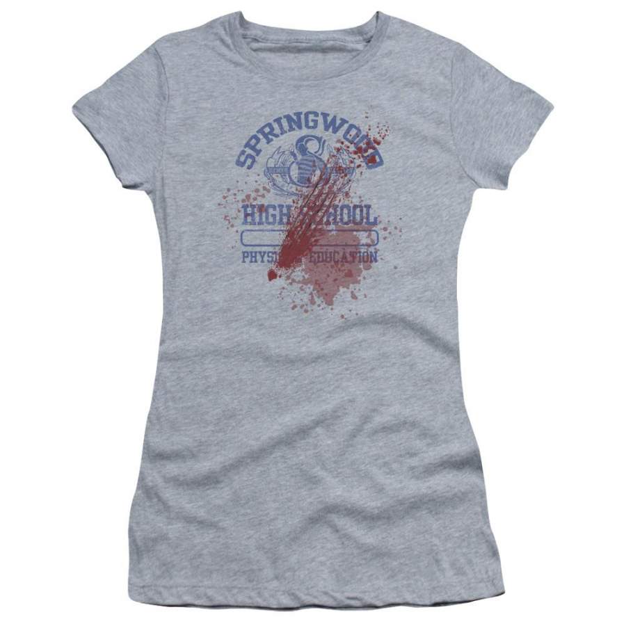 A Nightmare on Elm Street Springwood High Victim Juniors T-Shirt