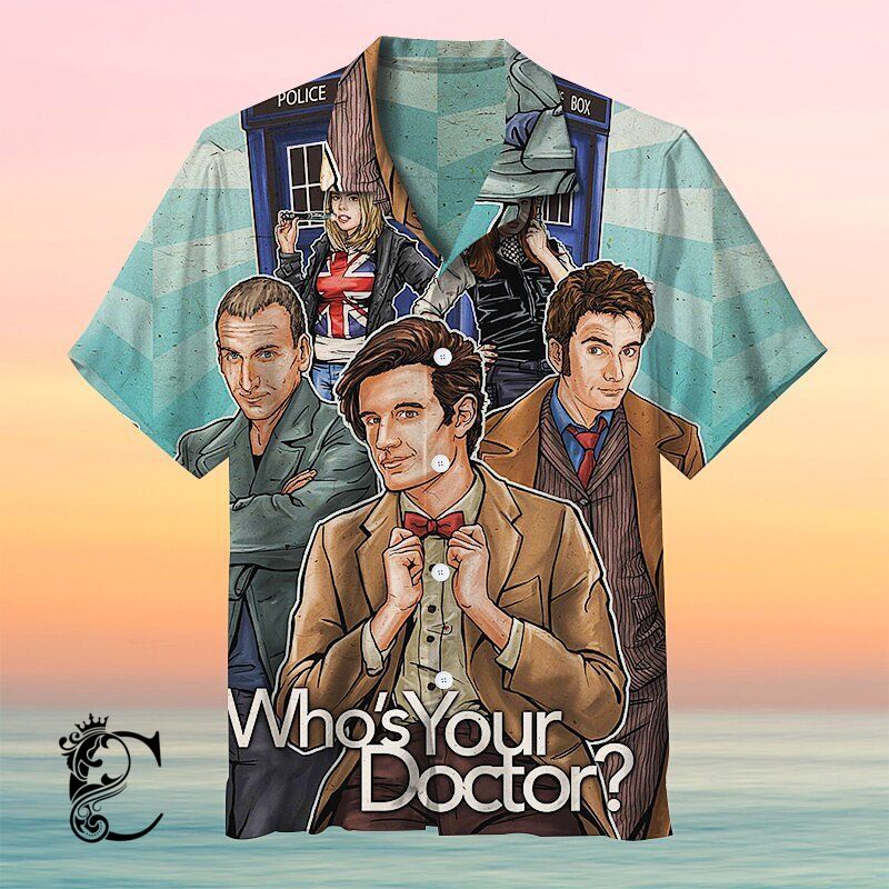 Your Doctor Who L Hawaiian Shirt