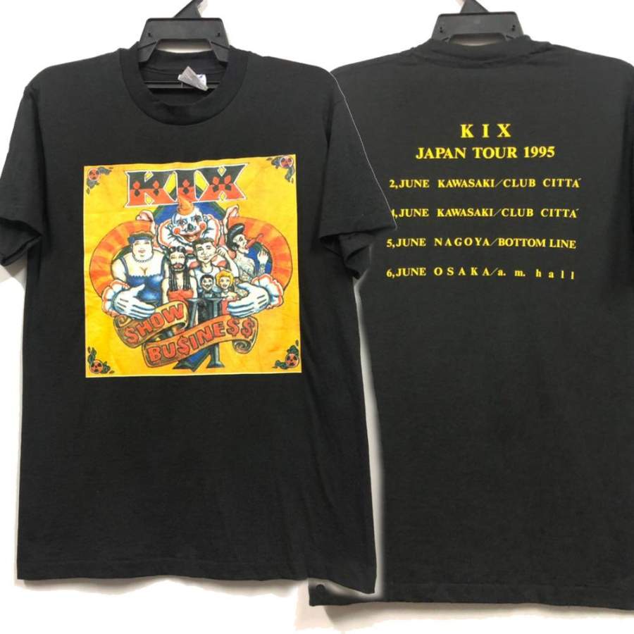 Vintage Kix Japan Tour T Shirt 90s