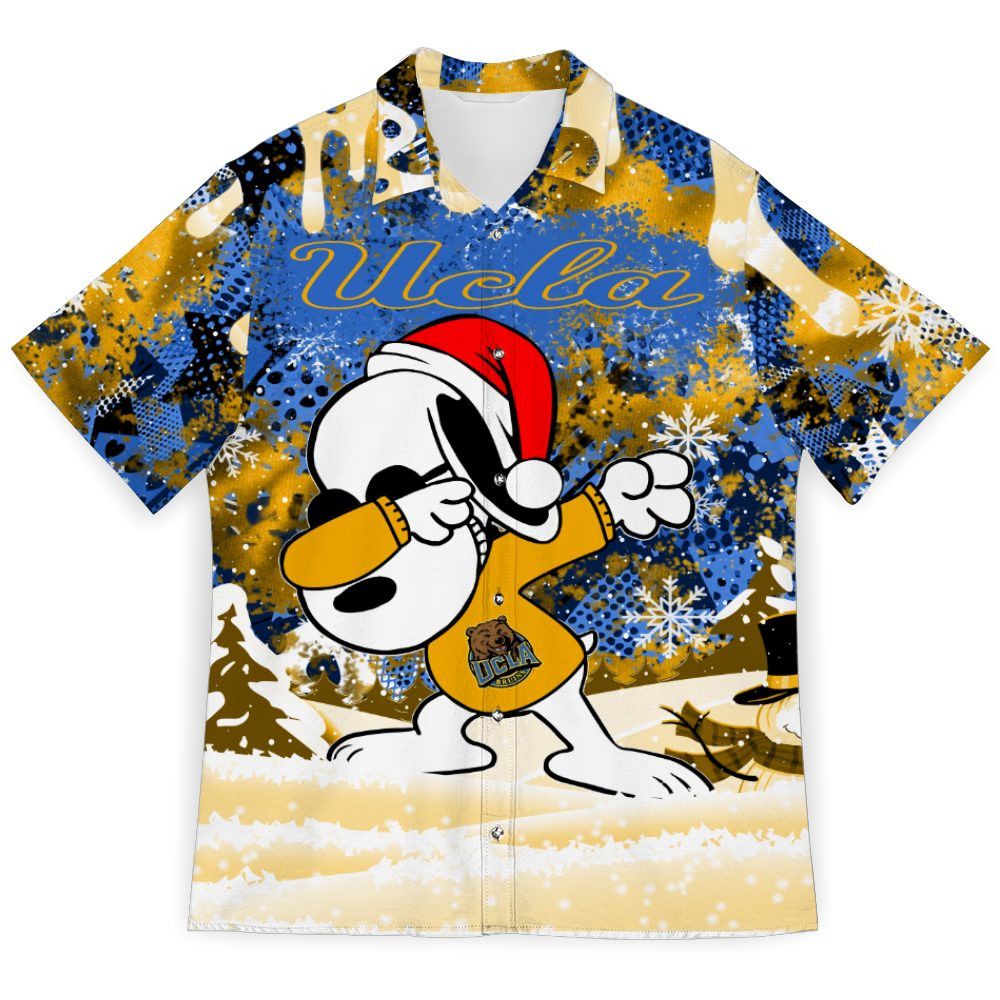 NCCA Ucla Bruins Snoopy Christmas Hawaiian Shirt