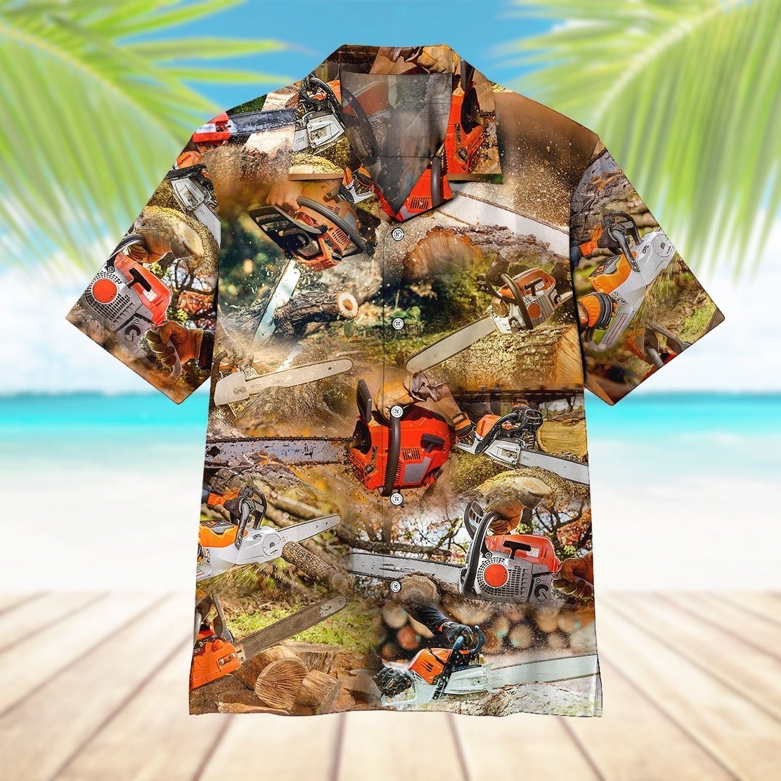 Chainsaw Hawaii Shirt Unisex Adult Ha15784