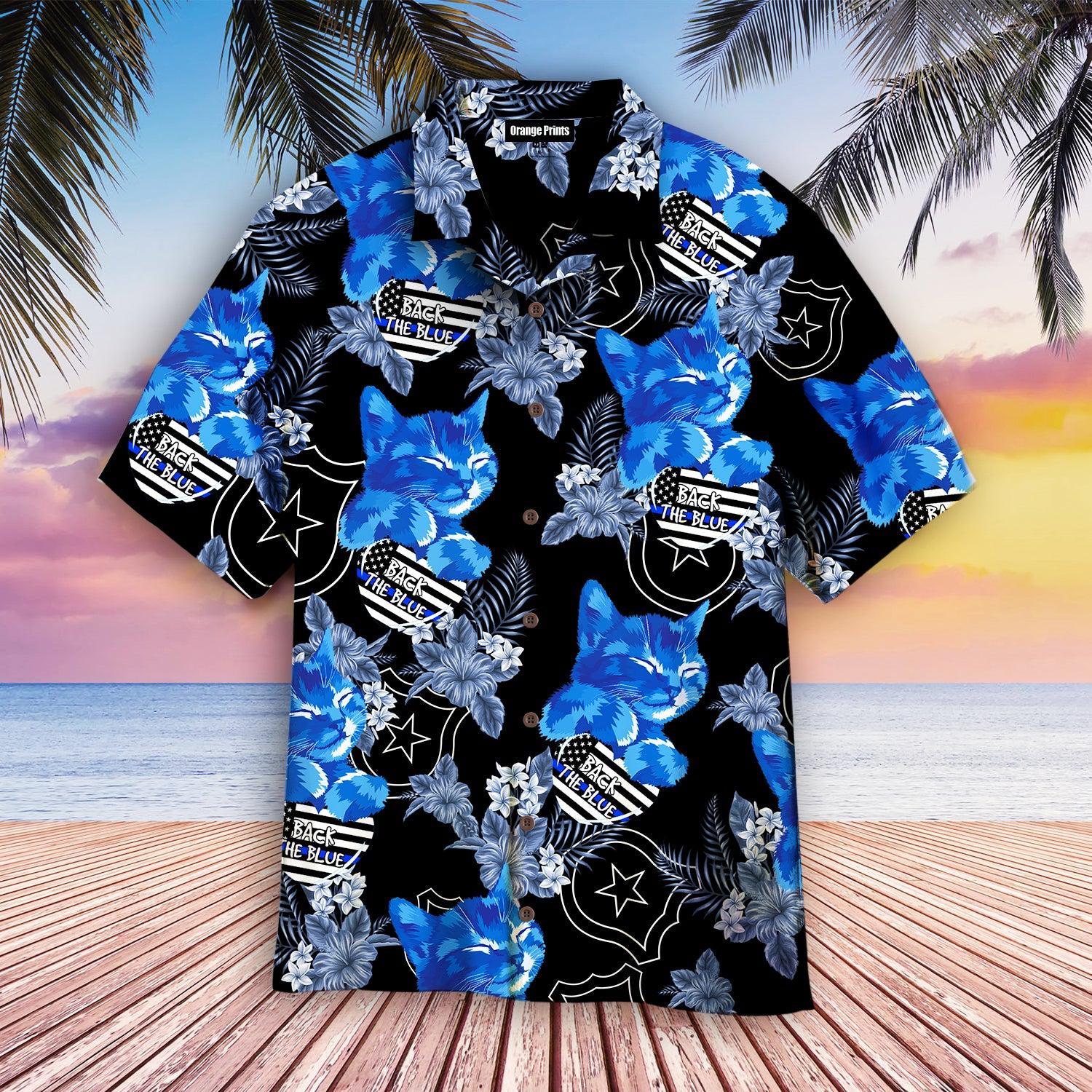 Thin Blue Line Hawaii Shirt For Men And Women Ha2592