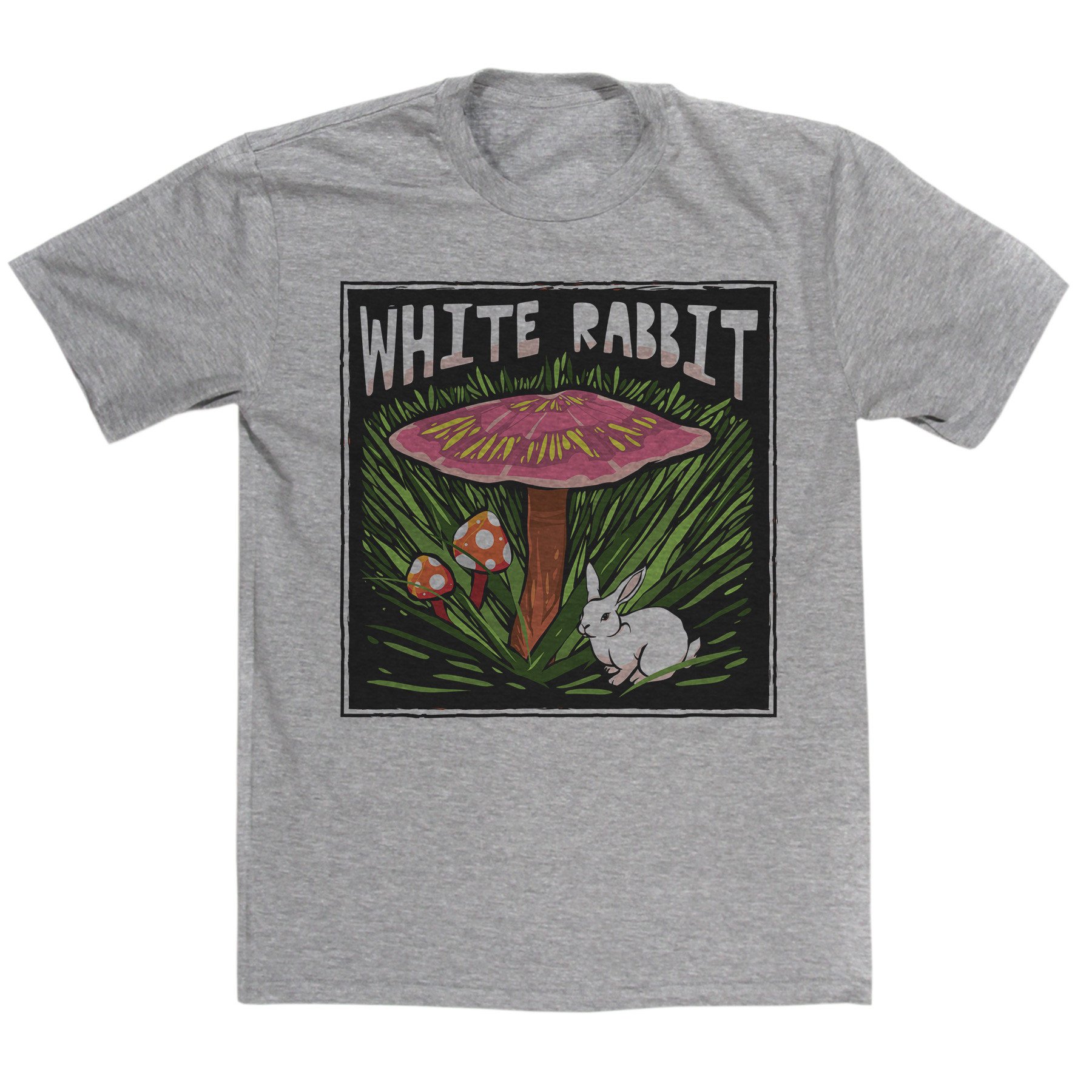 Jefferson Airplane Inspired – White Rabbit T Shirt