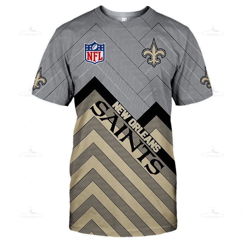 New Orleans Saints T-Shirt Short Sleeve Custom  Gift S